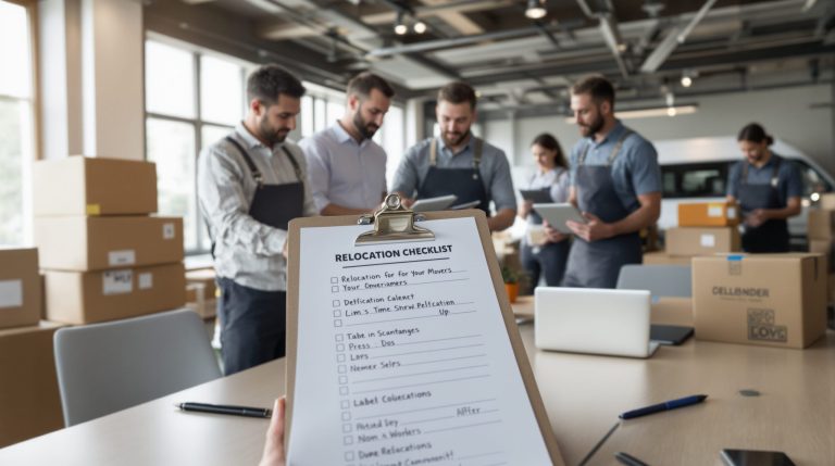 formalités déménagement entreprise